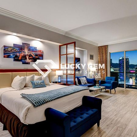 Lucky Gem Penthouse & Luxury Suites At Signature Resort, Balcony Strip View 3505 Las Vegas Exterior foto