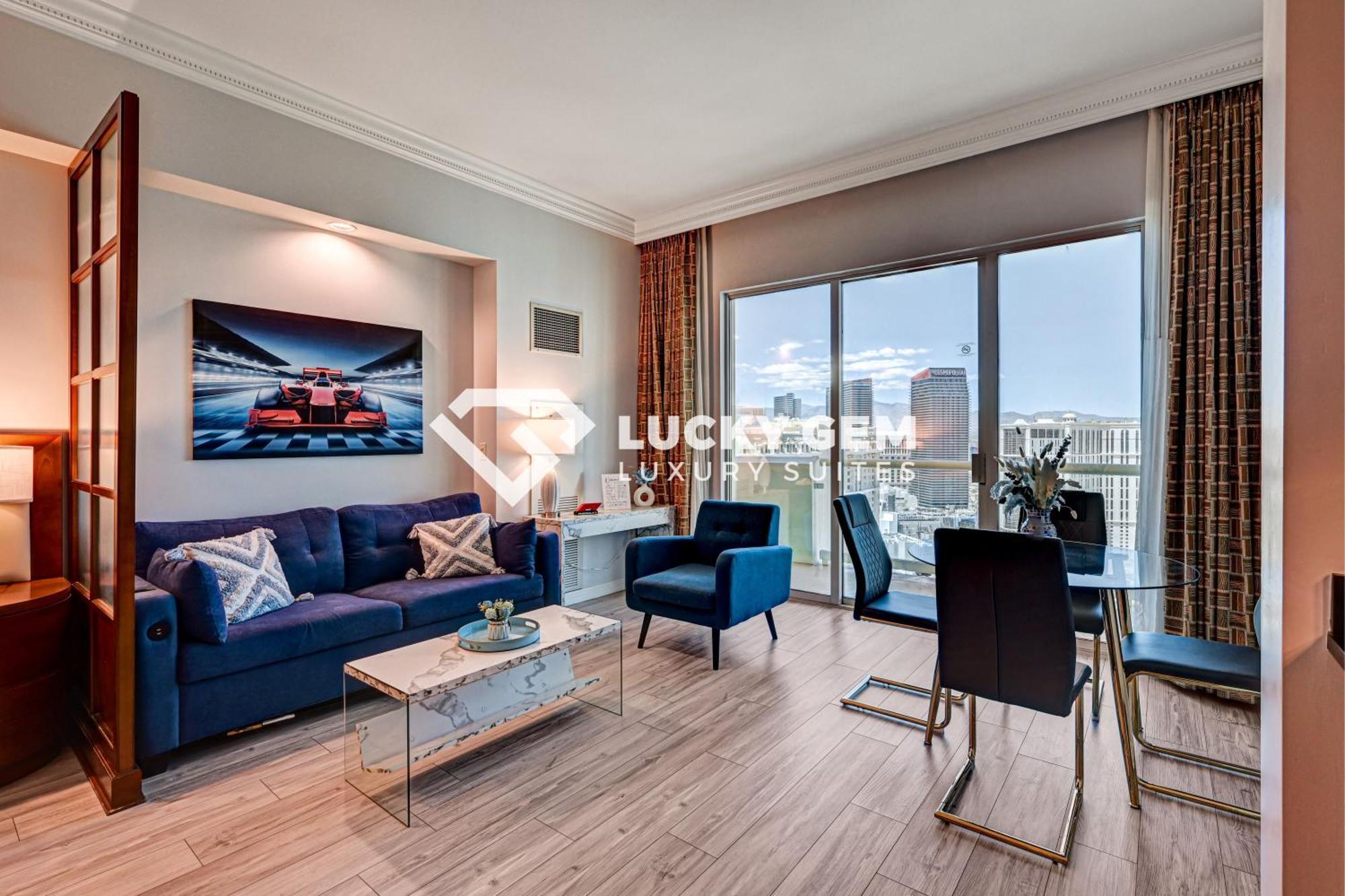 Lucky Gem Penthouse & Luxury Suites At Signature Resort, Balcony Strip View 3505 Las Vegas Exterior foto