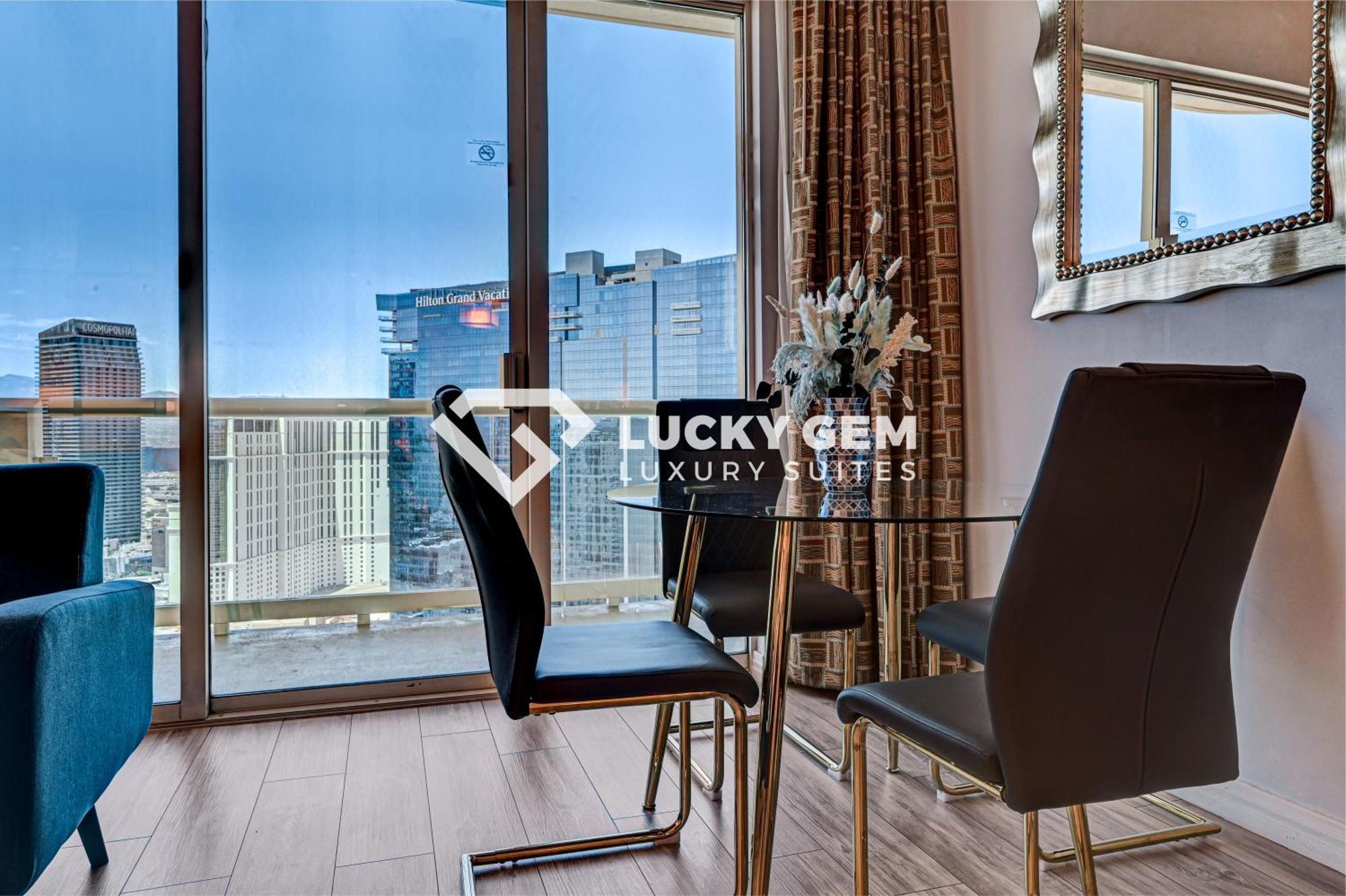 Lucky Gem Penthouse & Luxury Suites At Signature Resort, Balcony Strip View 3505 Las Vegas Exterior foto