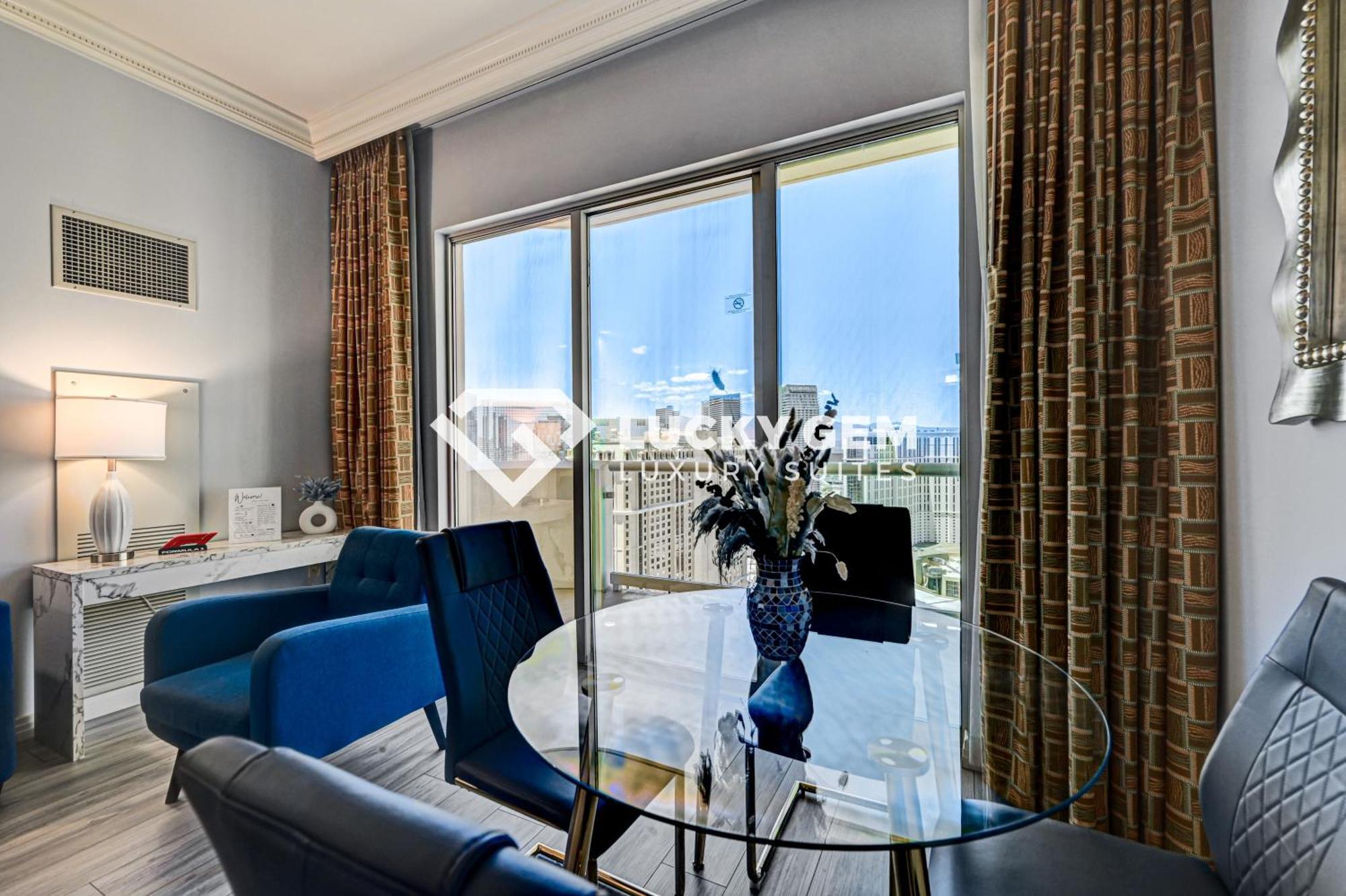 Lucky Gem Penthouse & Luxury Suites At Signature Resort, Balcony Strip View 3505 Las Vegas Exterior foto