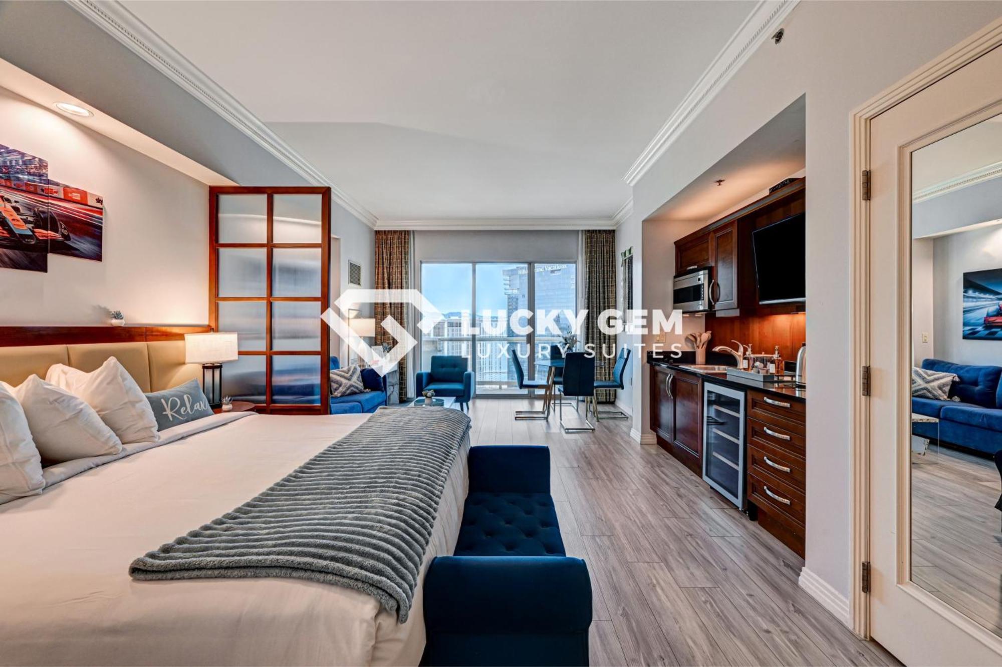 Lucky Gem Penthouse & Luxury Suites At Signature Resort, Balcony Strip View 3505 Las Vegas Exterior foto