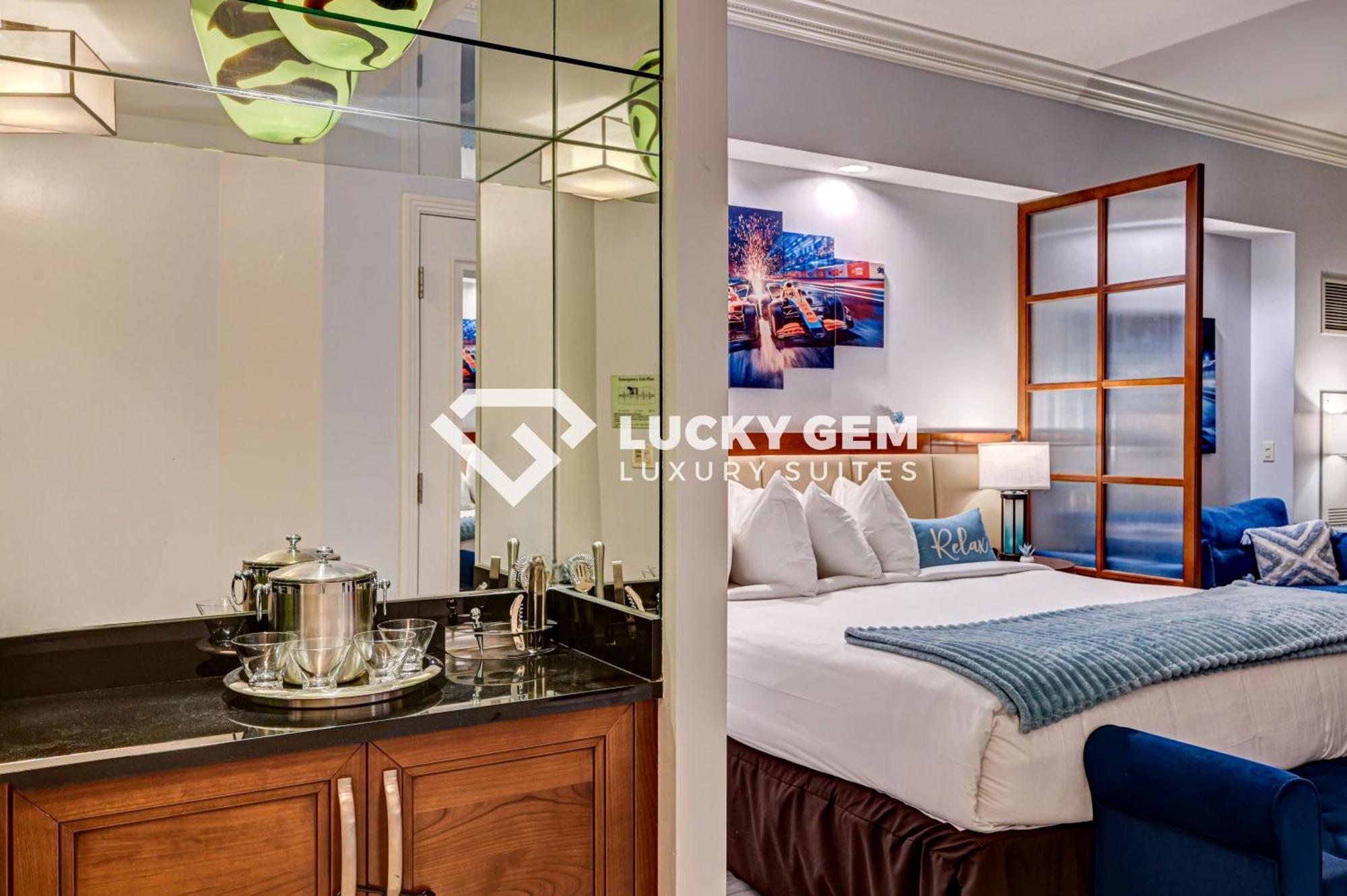 Lucky Gem Penthouse & Luxury Suites At Signature Resort, Balcony Strip View 3505 Las Vegas Exterior foto